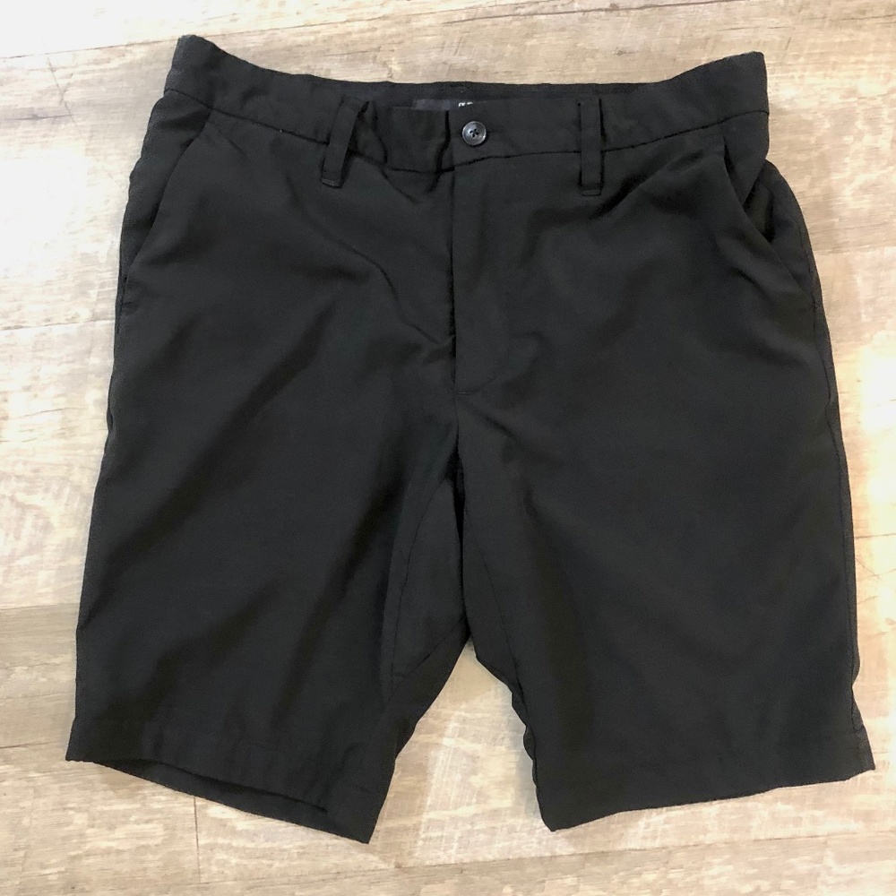 Formal Breathable Black Dress Shorts